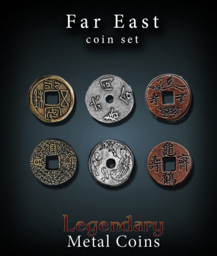 Legendary Metal Coins: Far East Set