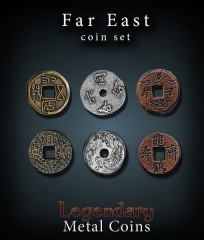 Legendary Metall Münzen Set Ferner Osten