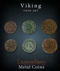 Legendary Metal Coins: Viking Set