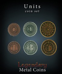 Legendary Metal Coins: Units Set