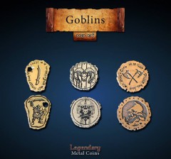 Legendary Metal Coins: Goblin Set
