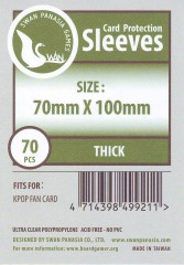 Kartenhüllen, 70mm x 100mm, 70 Hüllen, Premium