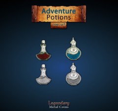 Adventure Potion Coin Set