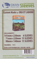 Kartenhüllen-Set, Custom Made für Ora et Labora, Premium