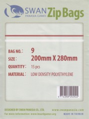 Zip lock bag 200x280 mm, 15 pieces