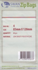 Zip-Tüte 85x120 mm, 80 Stück